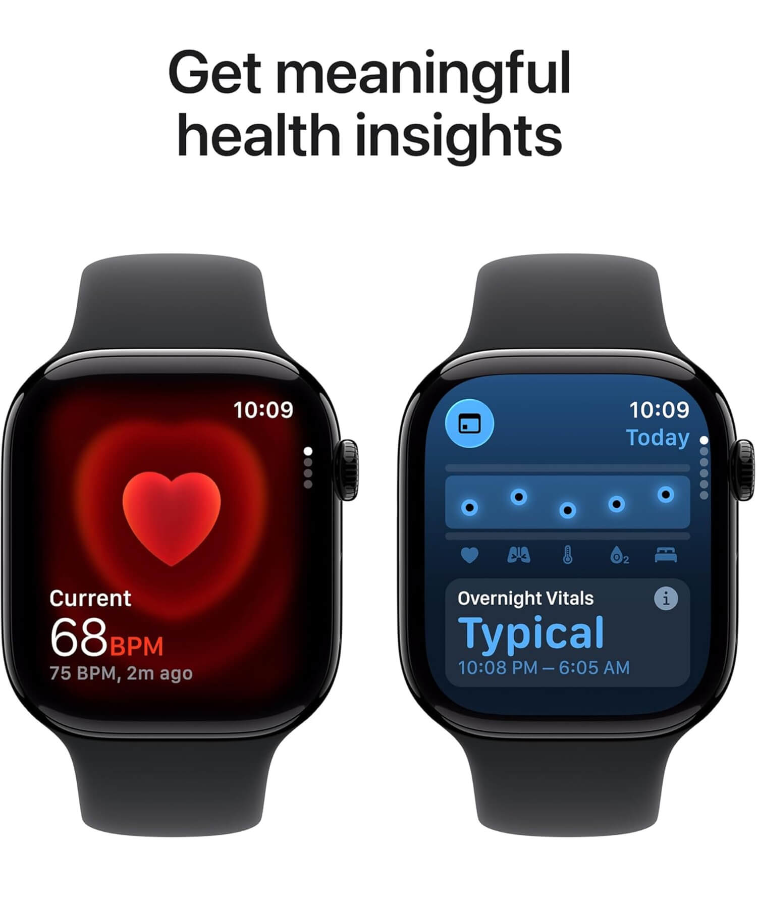 Apple Watch Series 11 42mm  – Sport Band Jet Black - Image 3