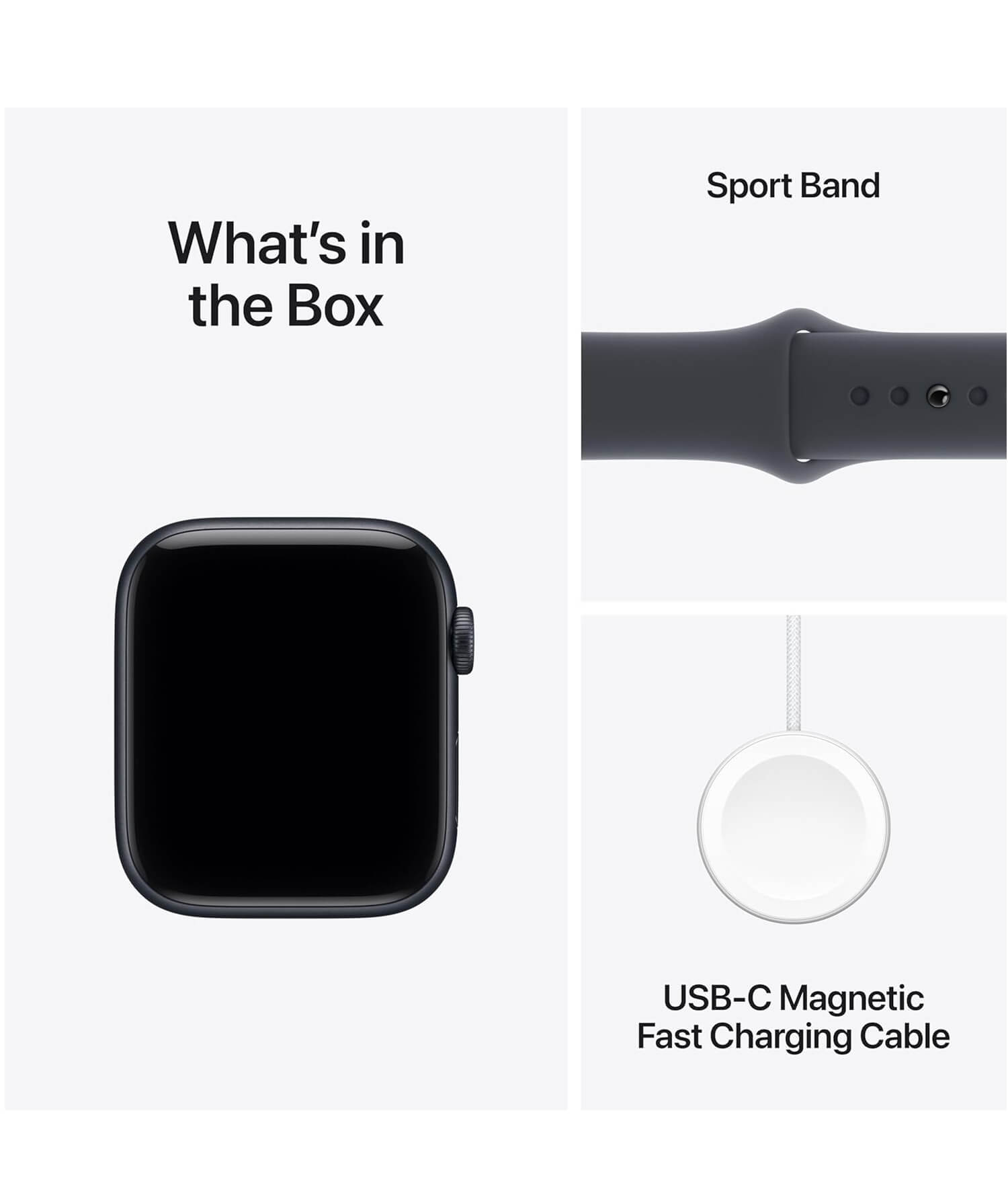 Apple Watch Series 11 42mm  – Sport Band Jet Black - Image 4