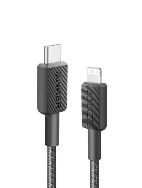 Anker USB-C to Lightning Cable 1m (Nylon Braided, MFi Certified)