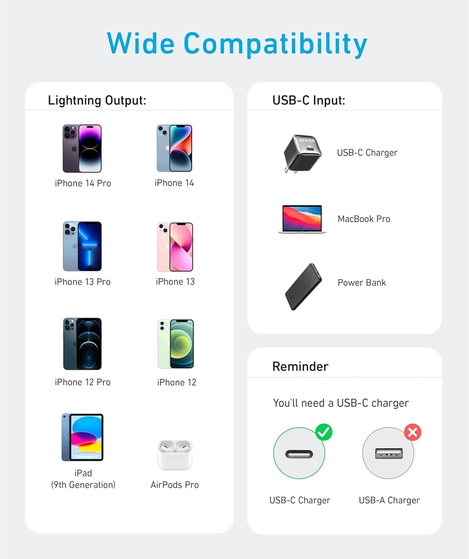 Anker USB-C to Lightning Cable 1m (Nylon Braided, MFi Certified) - Image 5